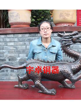 黄铜青龙白虎朱雀玄武摆件四神兽