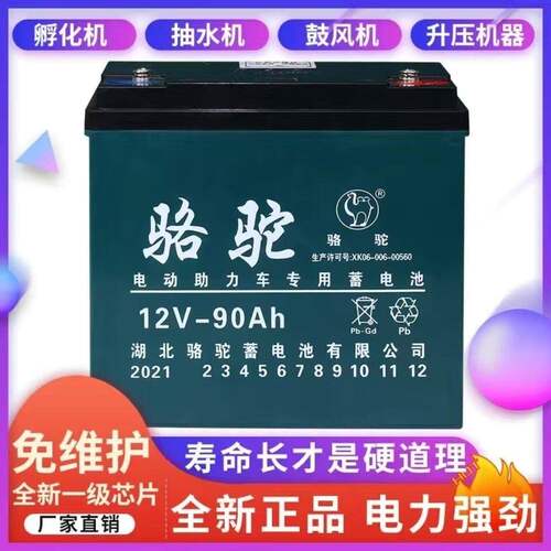 12V干电瓶蓄电池12伏大容量照明摆摊铅酸蓄电池增氧机灯带箱音响