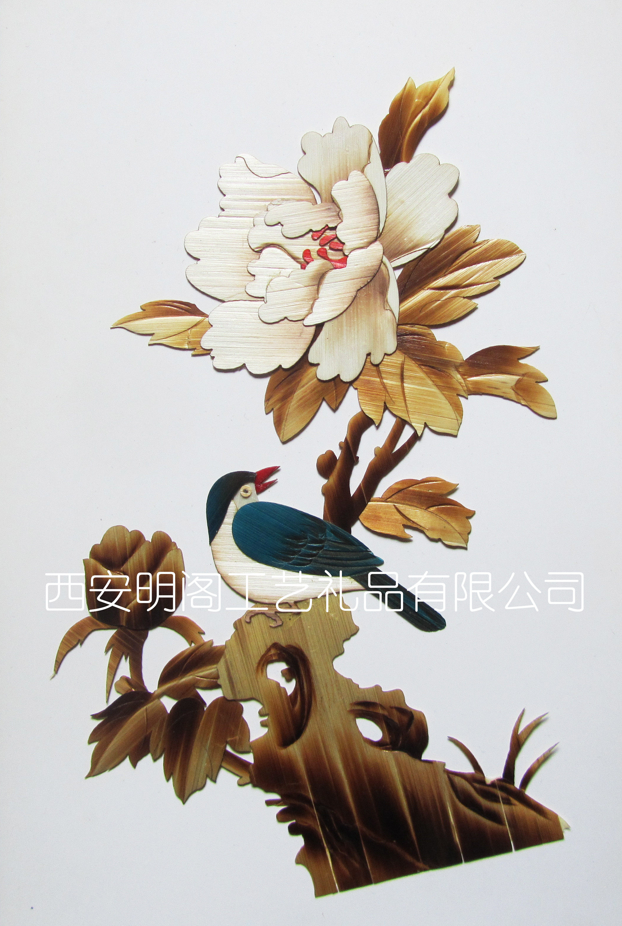 民间手工艺品 纯手工制作 精品麦秆画 麦草画 贴片 可移植后粘贴