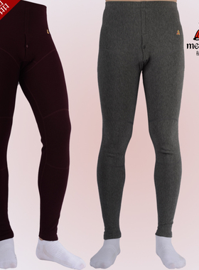 稻草人保暖裤男士护膝冬毛裤打底裤加绒秋裤加厚衬裤棉裤DC15958