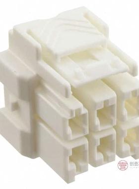 原装1-1971776-3全新CONN HOUSING PLUG 6POS 6MM正品