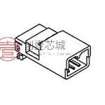 原装345178-2全新CONN RCPT HSG 6POS 2.50MM正品
