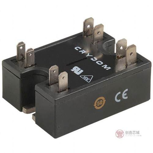 原装H12D4840DE全新SSR RELAY SPST-NO 40A 48-530V正品