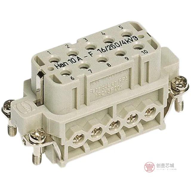 原装09200102812全新INSERT FEMALE 10POS+1GND SCREW正品