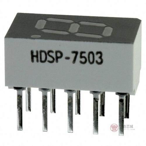原装HDSP-7503全新DISPLAY 7-SEG 0.3  SGL RED 10DIP正品
