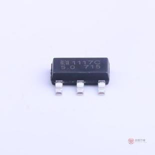 原装LM1117S-5.0全新线性稳压器/LDO SOT223 Vo=5V