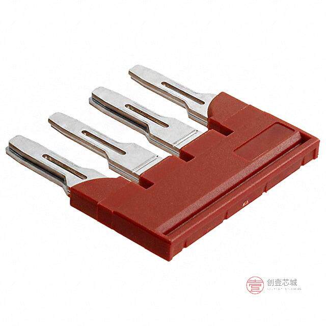 原装3030307全新JUMPER TERM BLK 4POS FLAT PIN正品