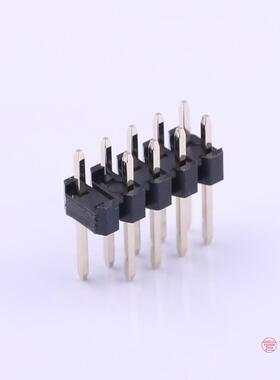 原装210-82-05GB04全新2.54mm 2x5P 黑金 缺PIN正品