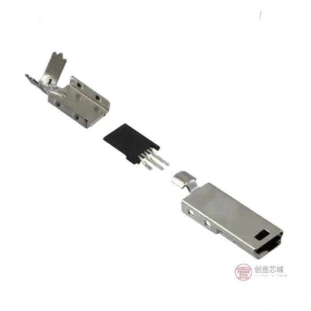 原装1734205-1全新CONN PLG USB2.0 MINI B 5POS SLDR正品