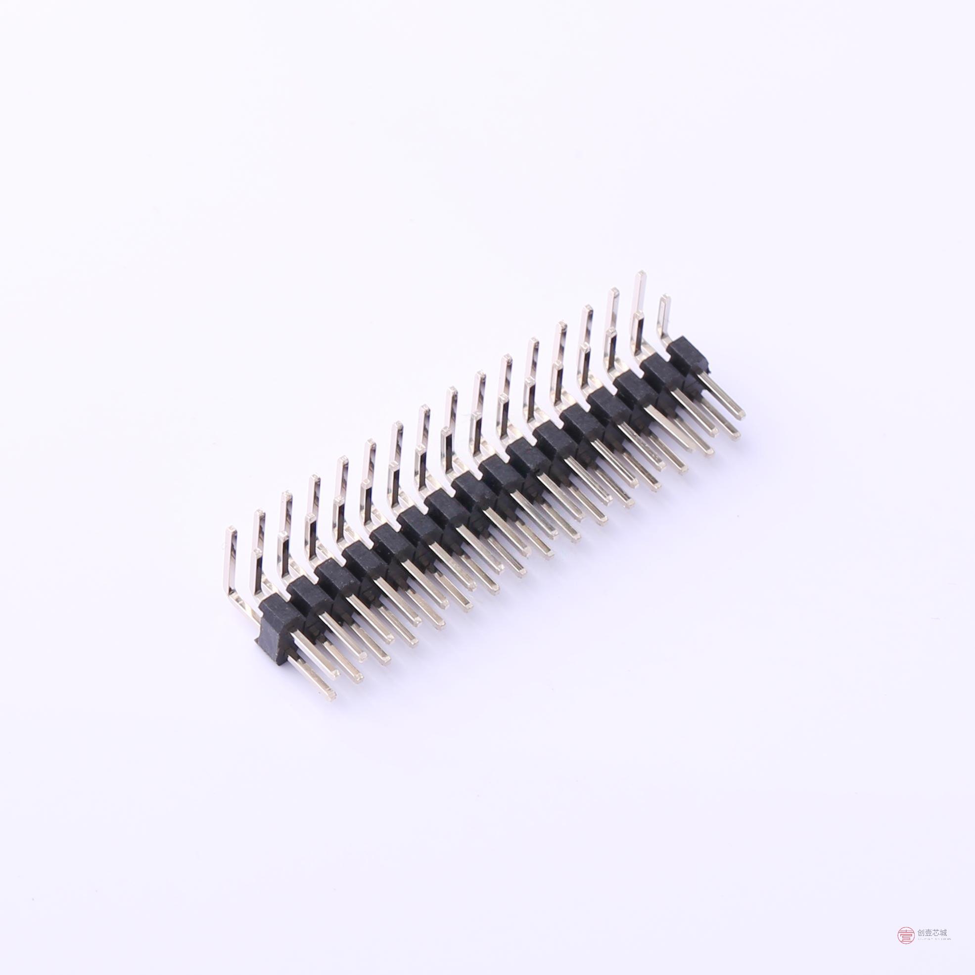 原装PZ200-2-16-W全新排针 间距2.00mm 32Pin(