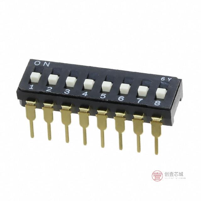 原装CFS-0802MC全新SWITCH DIP SPST 100MA 6V正品
