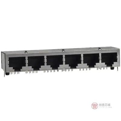原装5558525-1全新CONN MOD JACK 8P8C R/A SHIELDED正品