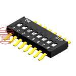 原装DHN-04-V全新拨码 间距1.27mm 4位