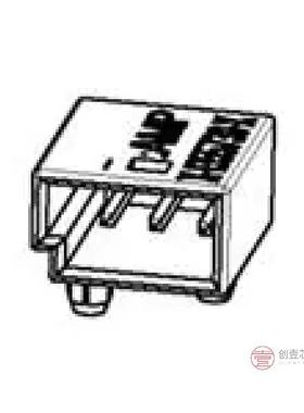 原装5-1355730-1全新CONN HEADER R/A 3POS 2.54MM正品