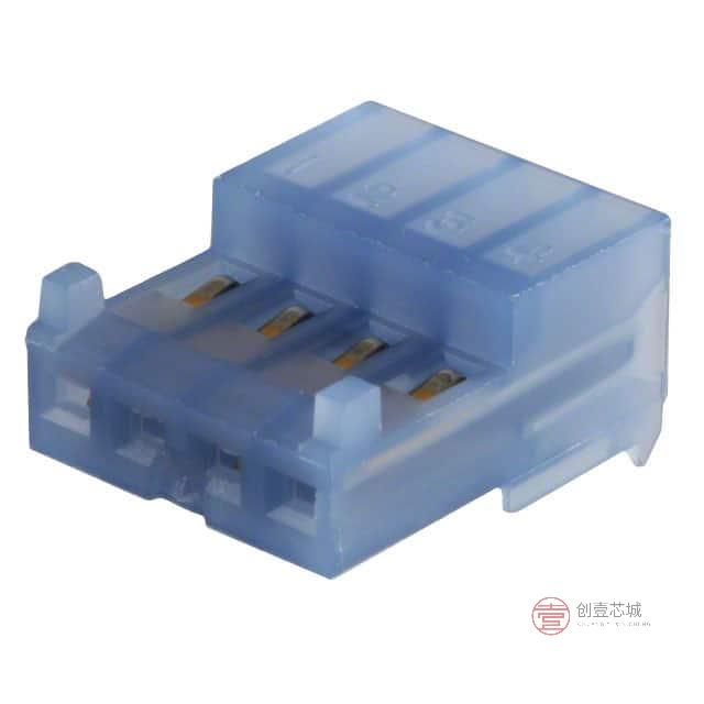 原装3-644043-4全新CONN RCPT 4POS IDC 26AWG GOLD正品