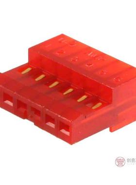 原装3-641237-6全新CONN RCPT 6POS IDC 22AWG GOLD正品