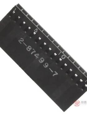 原装2-87499-7全新CONN HOUSING 15POS .100 SINGLE正品