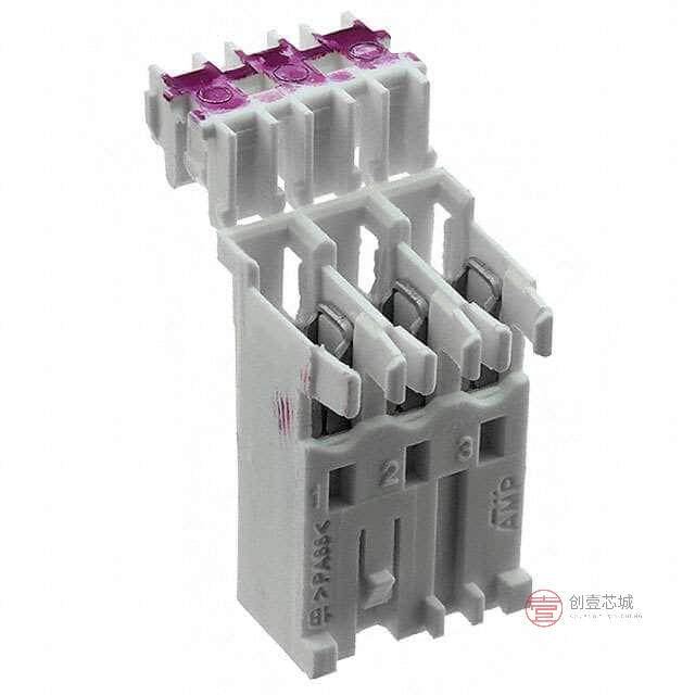 原装1-282003-6全新CONN PLUG 3POS IDC TIN正品