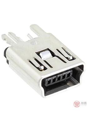 原装2041517-1全新CONN RCPT USB2.0 MINI B VERT正品