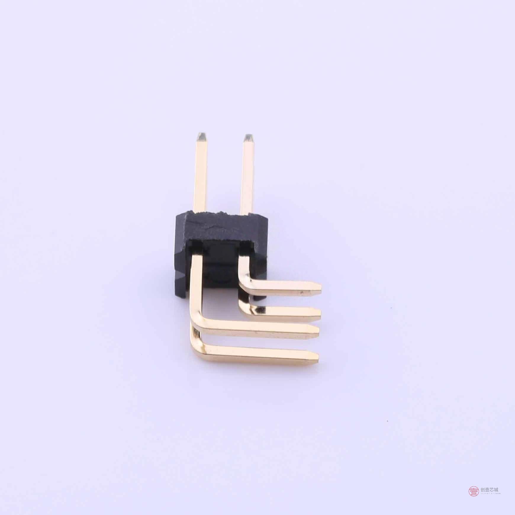 原装A2541WR-2x2P全新排针 间距2.54mm 4Pin