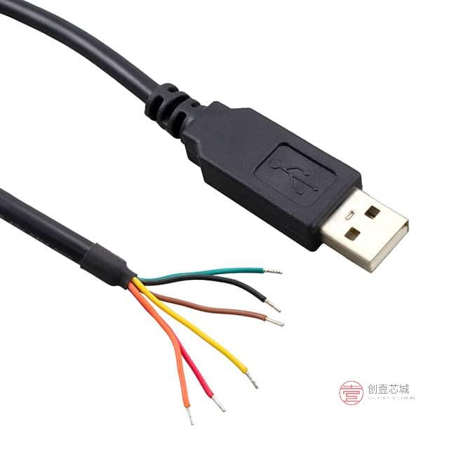 原装TTL-232R-3V3-WE全新CABLE USB EMBD UART 3.3