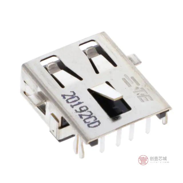 原装1746311-1全新CONN RCP USB2.0 TYPEA 4POS TH RA正品