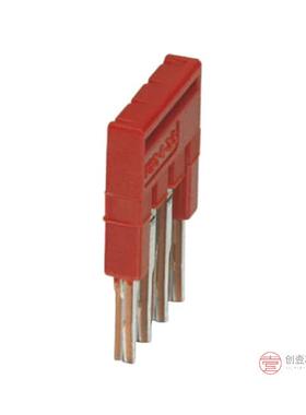 原装3213030全新JUMPER TERM BLK 4POS FLAT PIN正品