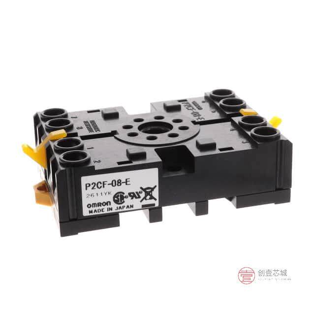原装P2CF-08-E全新RELAY SOCKET 8 POSITION DIN RAIL正品