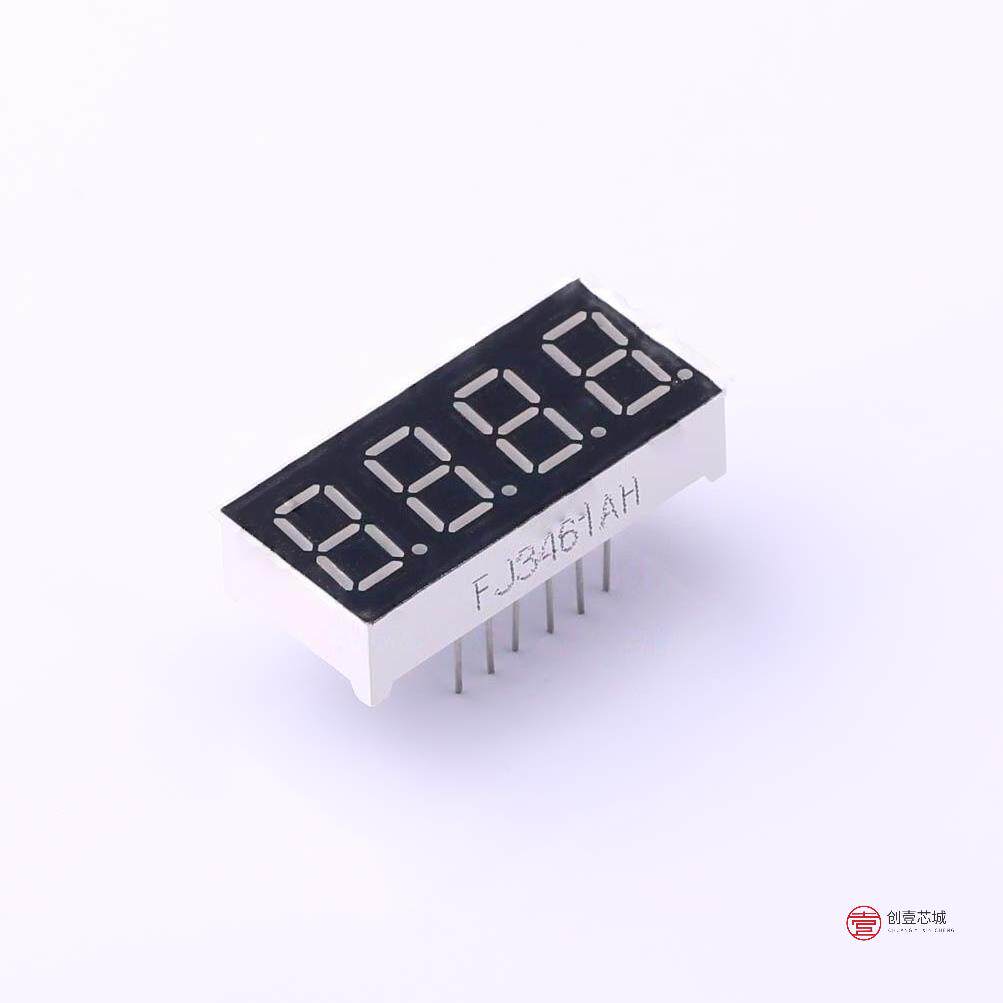 FJ3461AH〈四位0.36英寸红色共阴数码管〉怎么样,好用不?