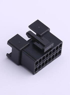 原装HX25023-2x8R全新2.5mm 2x8P 母胶壳 黑色正品