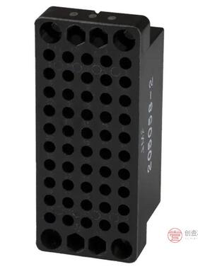 原装205058-2全新CONN 50POS BLACK PNL MNT正品