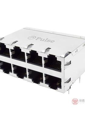 原装J0B-0384NL全新CONN JACK 8PORT 1000 BASE-T PCB正品