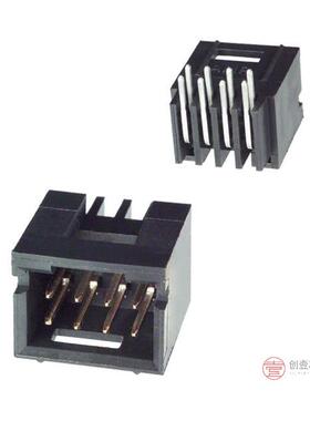 原装280389-1全新CONN HEADER R/A 8POS 2.54MM正品