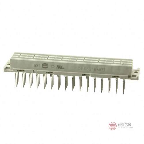 原装正品09062486837全新CONN DIN RCPT 48POS PCB GOLD