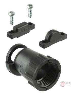 原装206966-7全新CONN BACKSHELL W/CLAMP SZ 13 BLK正品