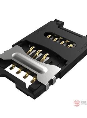原装SIM5055-6-1-25-00-A全新MINI SIM HINGED, 6P
