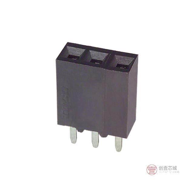 原装5-534237-1全新CONN RCPT 3POS 0.1 GOLD PCB正品