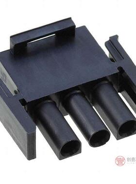 原装1-350766-9全新CONN U-MNL PLUG 3POS 94V-0 BLK正品