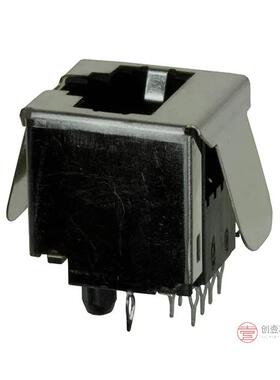 原装正品6116418-1全新CONN MOD JACK 8P8C VERT SHIELDED