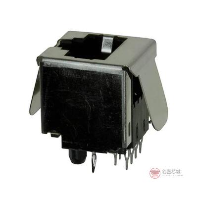 原装正品6116418-1全新CONN MOD JACK 8P8C VERT SHIELDED