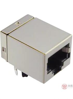 原装正品6116526-1全新CONN MOD JACK 8P8C R/A SHIELDED