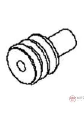 原装184140-1全新CABLE GRIP 1.5-2.1MM SILICONE正品