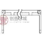 原装2-1437020-1全新CONN STRAIN RELIEF 6POS IDC