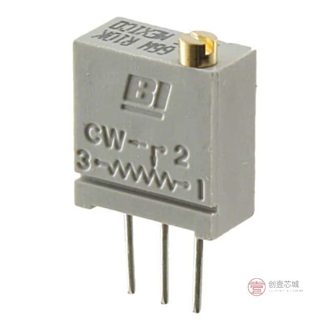 原装66WR10KLF全新TRIMMER 10K OHM 0.5W PC PIN TOP正品