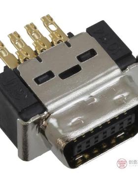 原装10114-3000PE全新CONN PLUG 14POS STR SLDR CUP正品