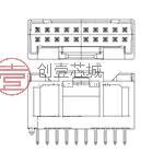 原装503091-2821全新集管和线壳 iGrid V Hdr Dul
