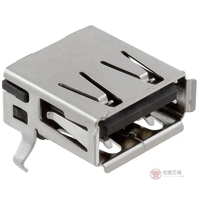 原装292303-2全新CONN RCPT USB2.0 TYPEA 4POS R/A正品