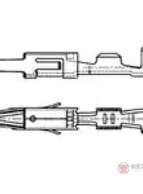 原装962875-2全新CONN SOCKET 20-24AWG CRIMP TIN正品