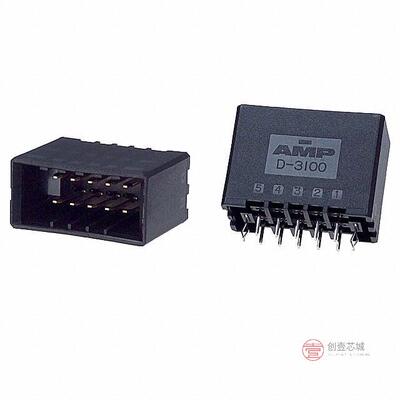 原装178325-2全新CONN HEADER VERT 10POS 3.81MM正品