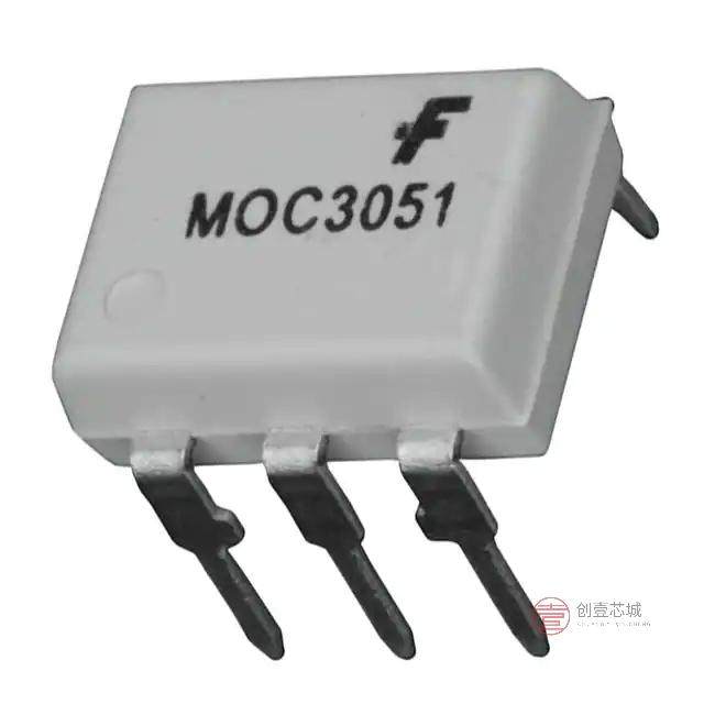 原装MOC3051M全新OPTOISOLATOR 4.17KV TRIAC 6DIP正品